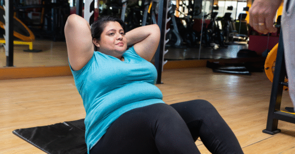 what is pcos belly