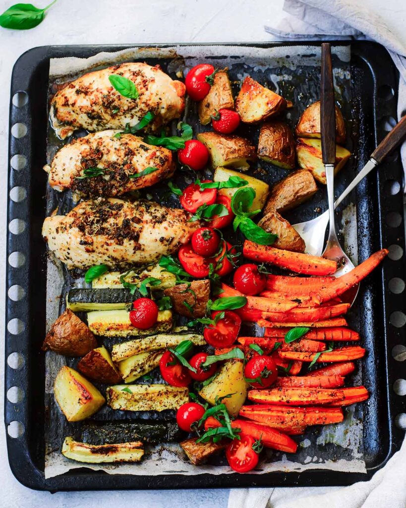 easy sheet pan dinners