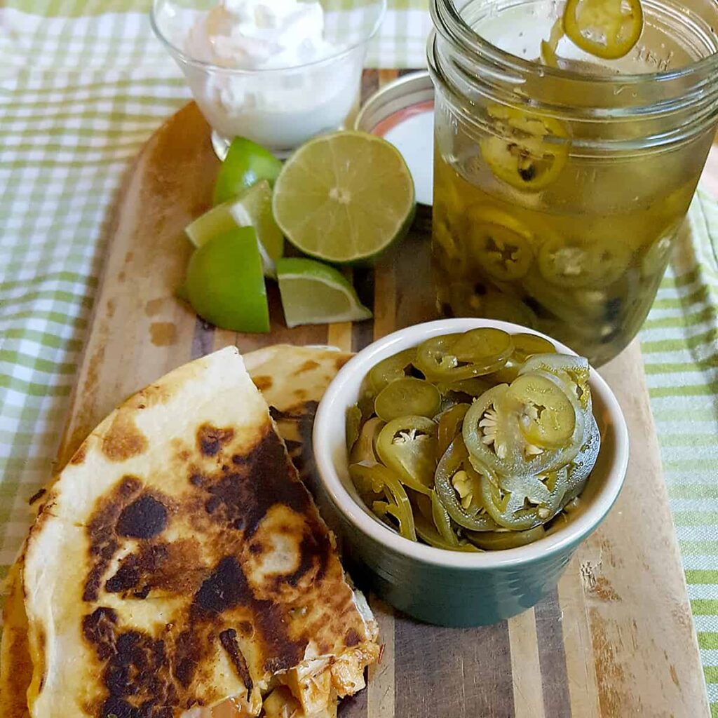 quick pickled jalapenos